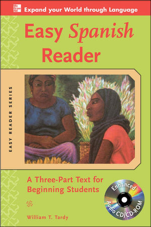 Easy Spanish Reader w/CDROM: A ThreePart Text for Beginning Students (Easy Reader Series),Used