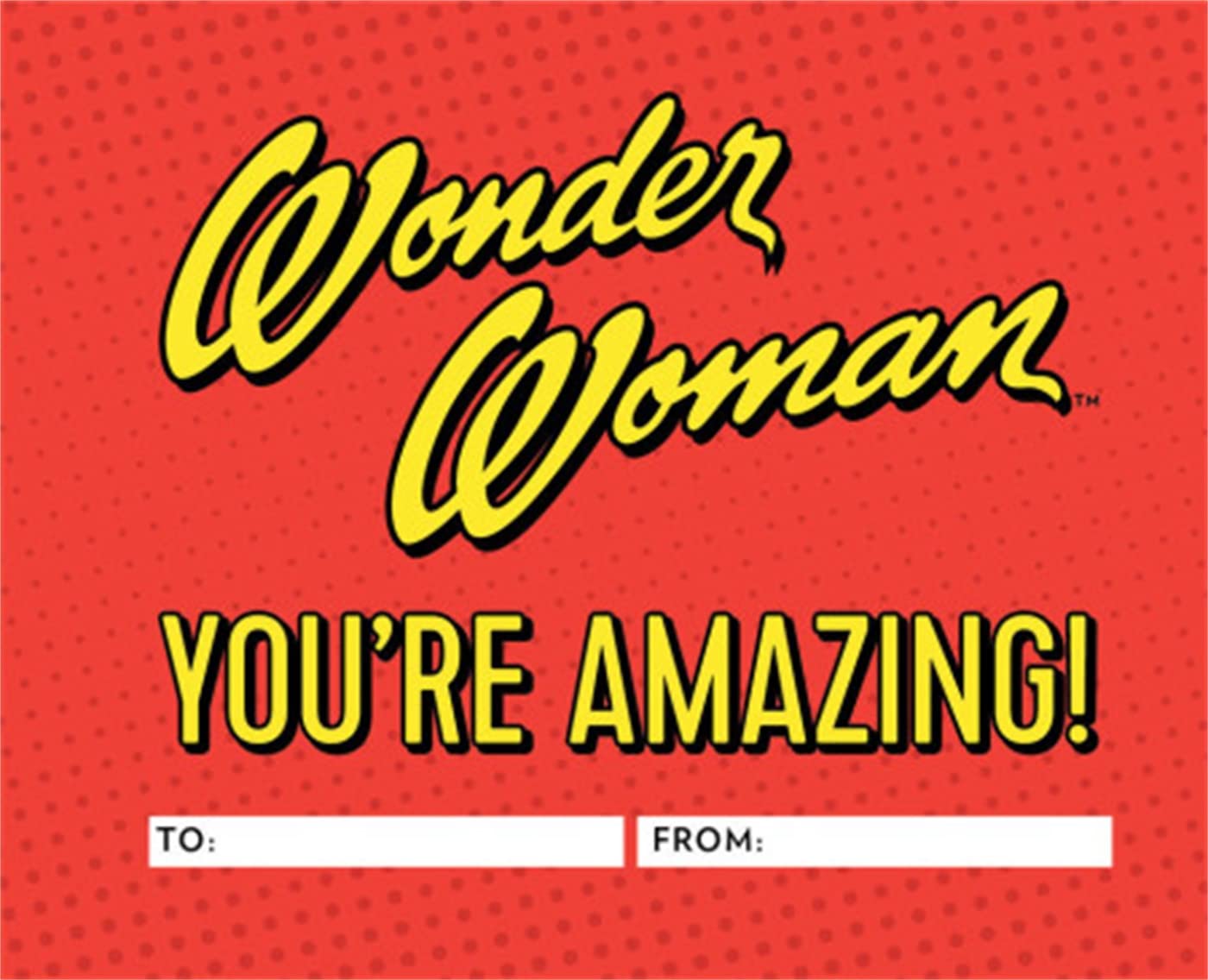 Wonder Woman: You'Re Amazing!: A Fillin Book