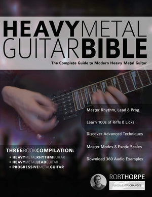 The Heavy Metal Guitar Bible: The Complete Guide to Modern Heavy Metal Guitar (Learn How to Play Heavy Metal Guitar),Used
