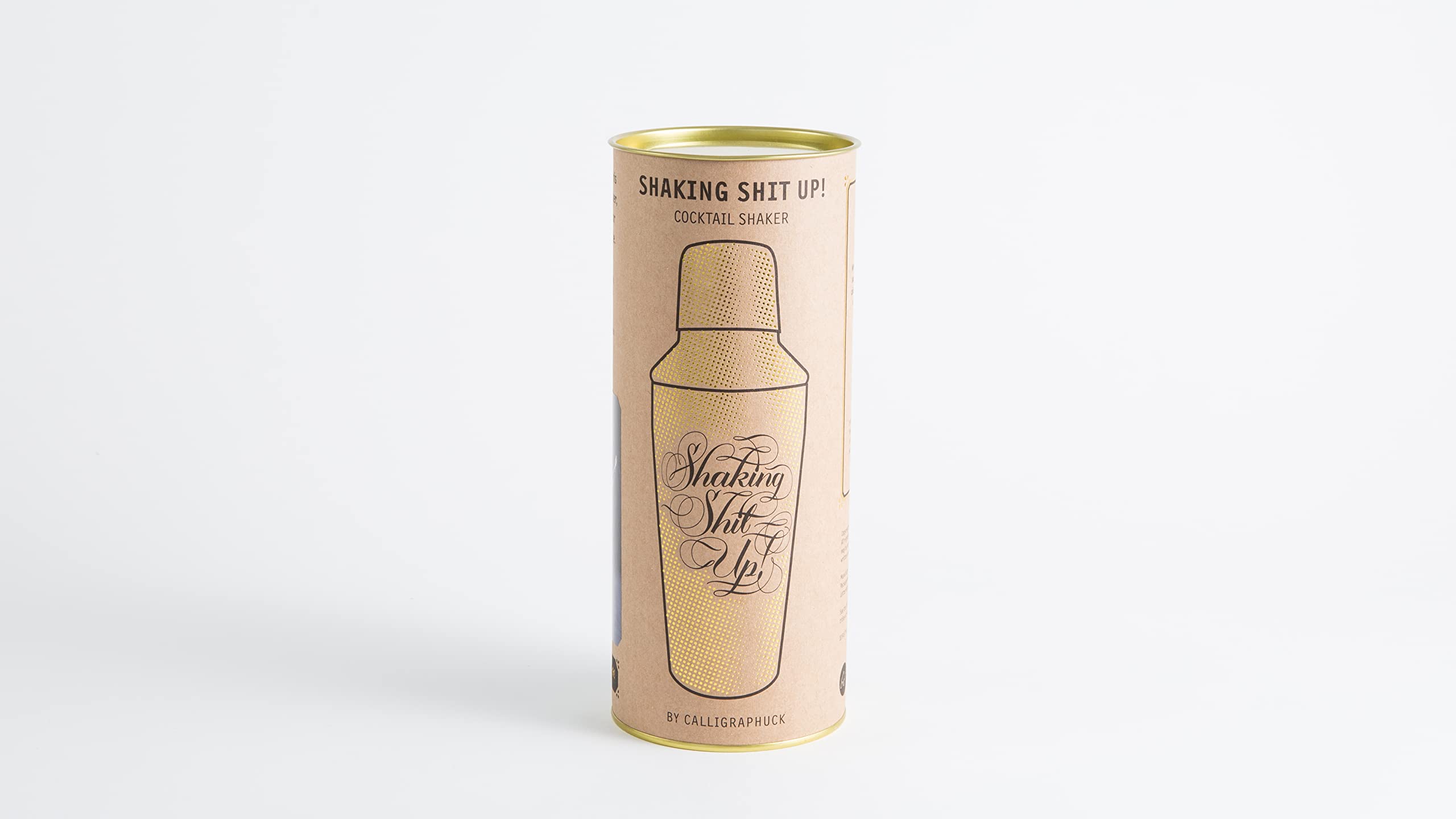 Shaking Shit Up! Cocktail Shaker (Calligraphuck)