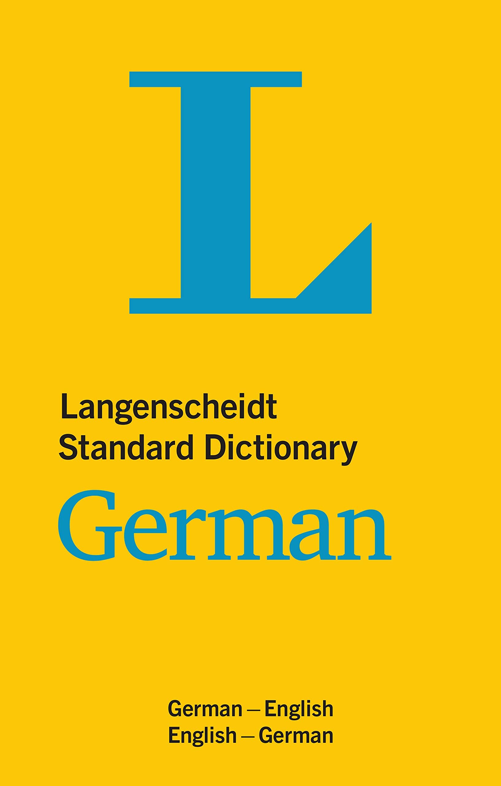 Langenscheidt Standard Dictionary German: GermanEnglish/EnglishGerman (Langenscheidt Standard Dictionaries),New