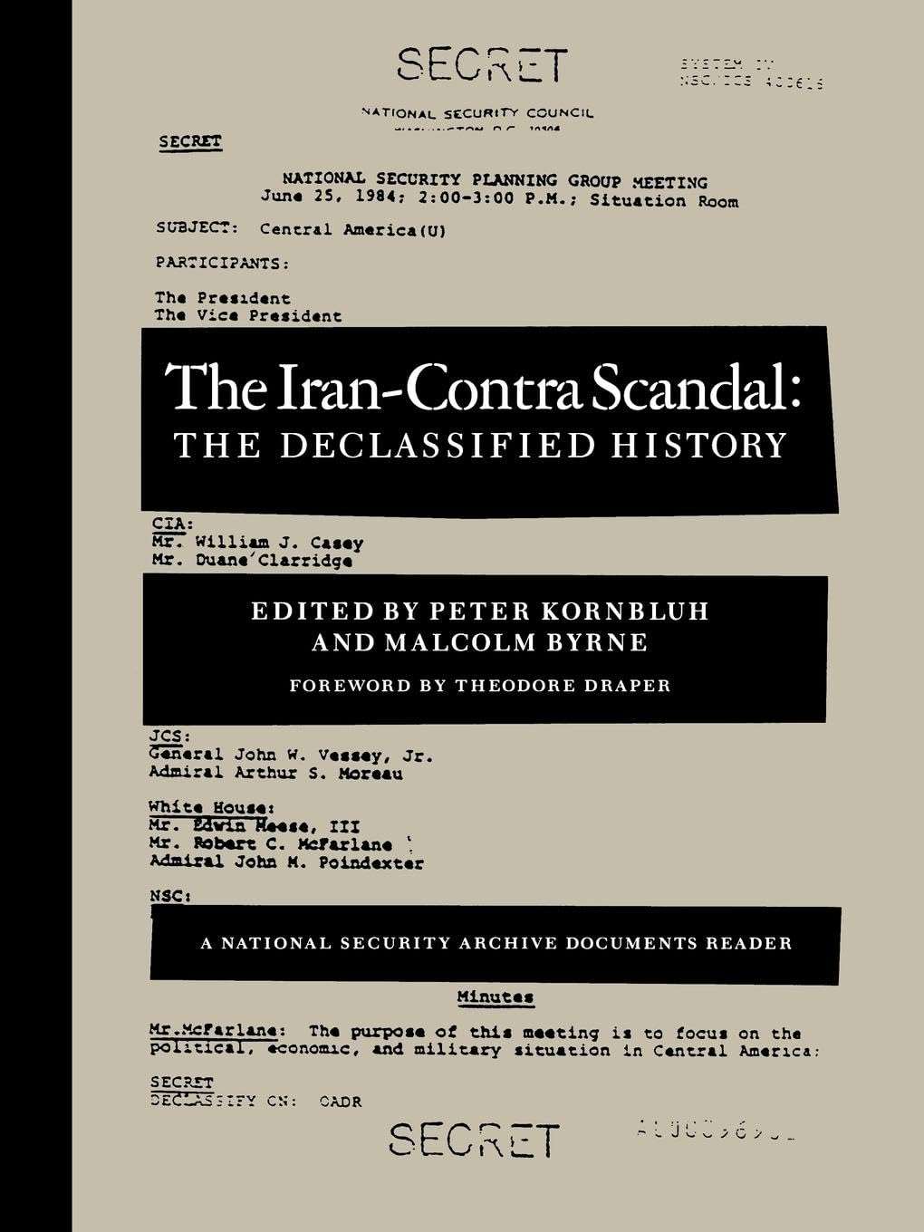 The Irancontra Scandal (The National Security Archive Document)