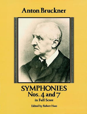 Symphonies Nos. 4 And 7 In Full Score (Dover Orchestral Music Scores)-used