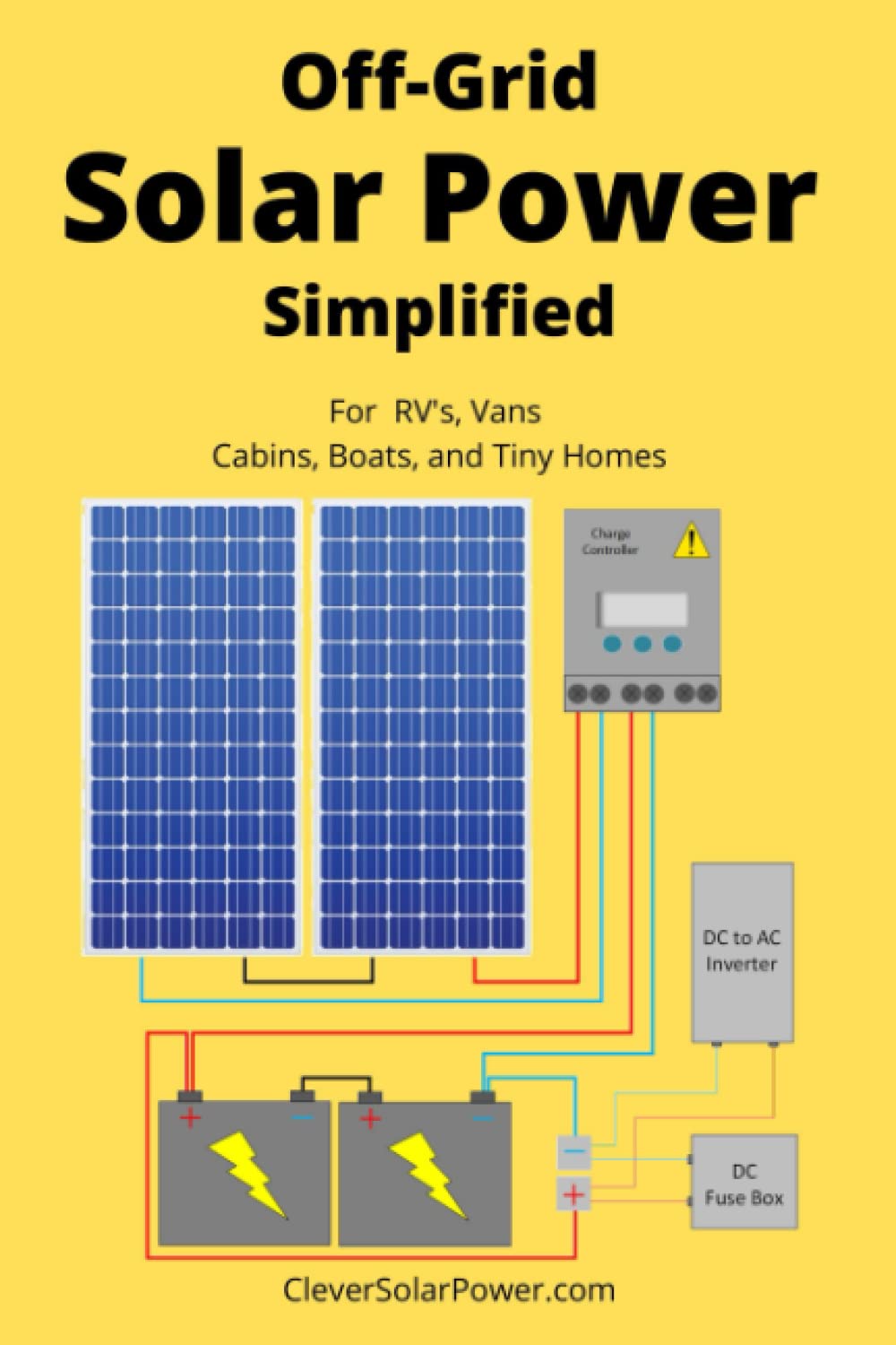 Off Grid Solar Power Simplified: For Rvs, Vans, Cabins, Boats And Tiny Homes,New