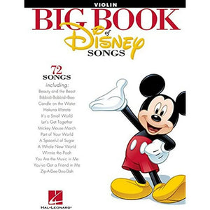 The Big Book of Disney Songs: Violin,New