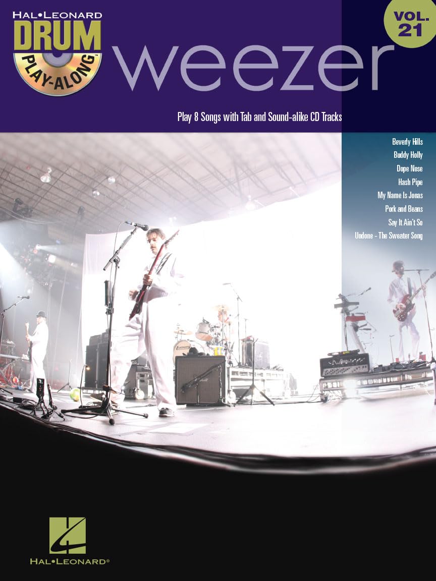 Weezer: Drum PlayAlong Volume 21,Used