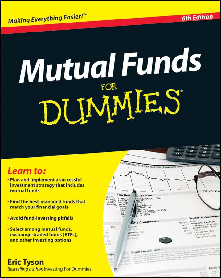 Mutual Funds For Dummies, 6th edition,Used