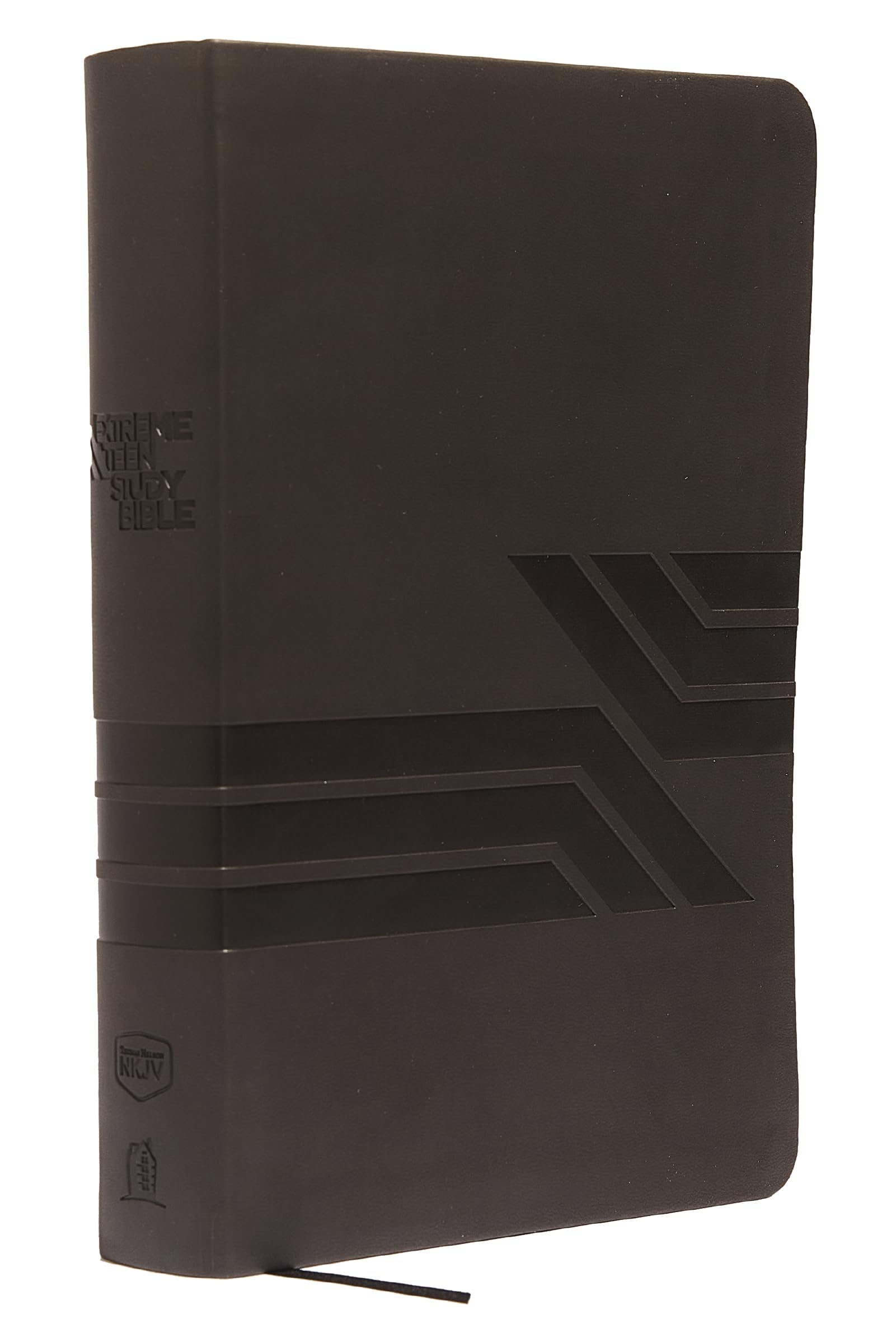 NKJV, Extreme Teen Study Bible, Leathersoft, Gray: Real Faith for Real Life,Used