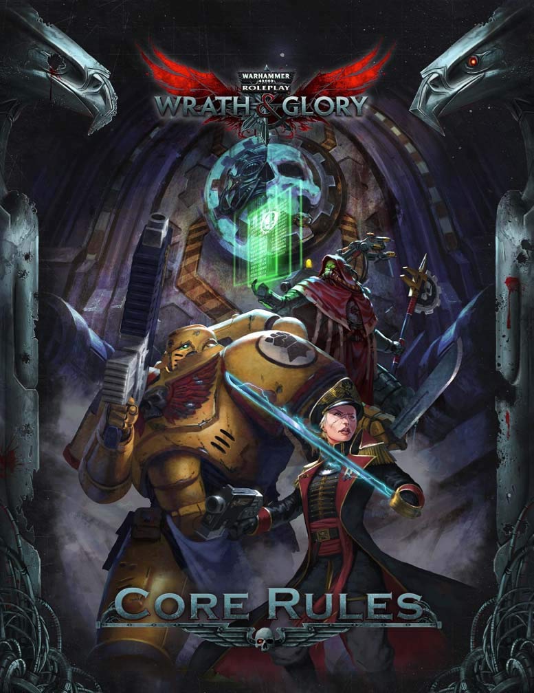 Wrath & Glory Core Rules (ULIWG1000),Used
