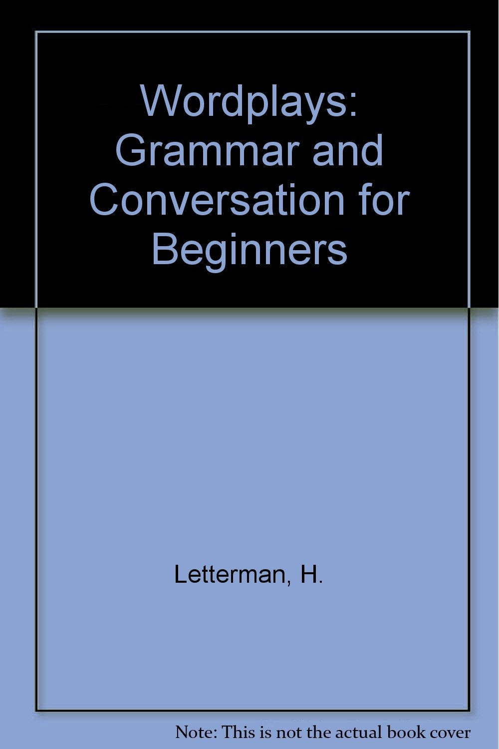 Word Plays,Used