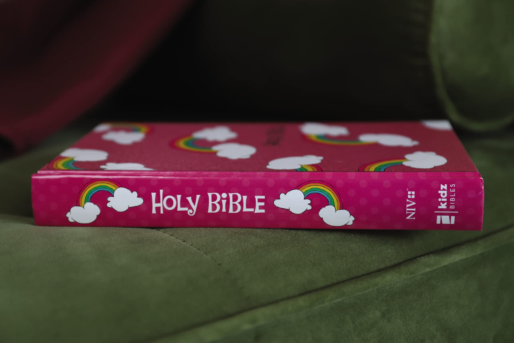 NIV, God's Rainbow Holy Bible, Hardcover, Comfort Print,Used