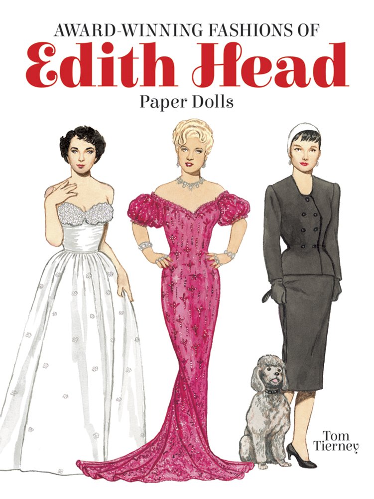AwardWinning Fashions of Edith Head Paper Dolls,Used