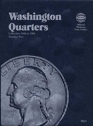 Washington Quarter Folder 19481964 (Official Whitman Coin Folder),New