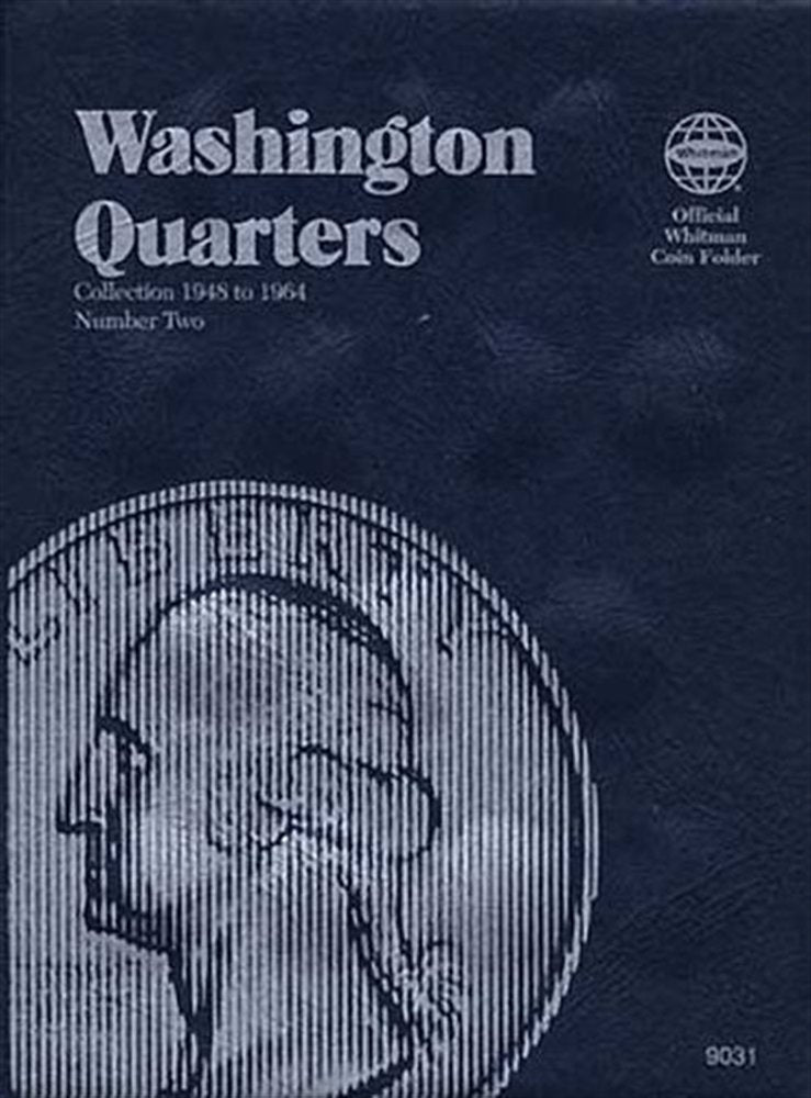 Washington Quarter Folder 19481964 (Official Whitman Coin Folder),New