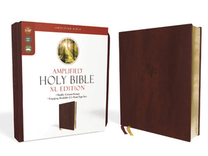 Amplified Holy Bible, XL Edition, Leathersoft, Burgundy,New