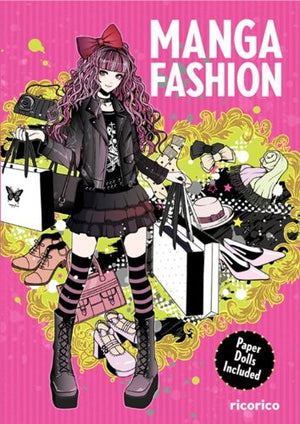 Manga Fashion with Paper Dolls,Used