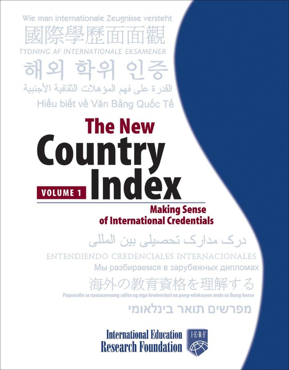 The New Country Index: Making Sense of International Credentials,Used