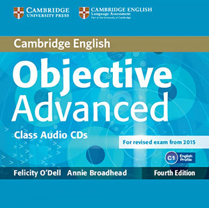 Objective Advanced Class Audio CDs (2),Used