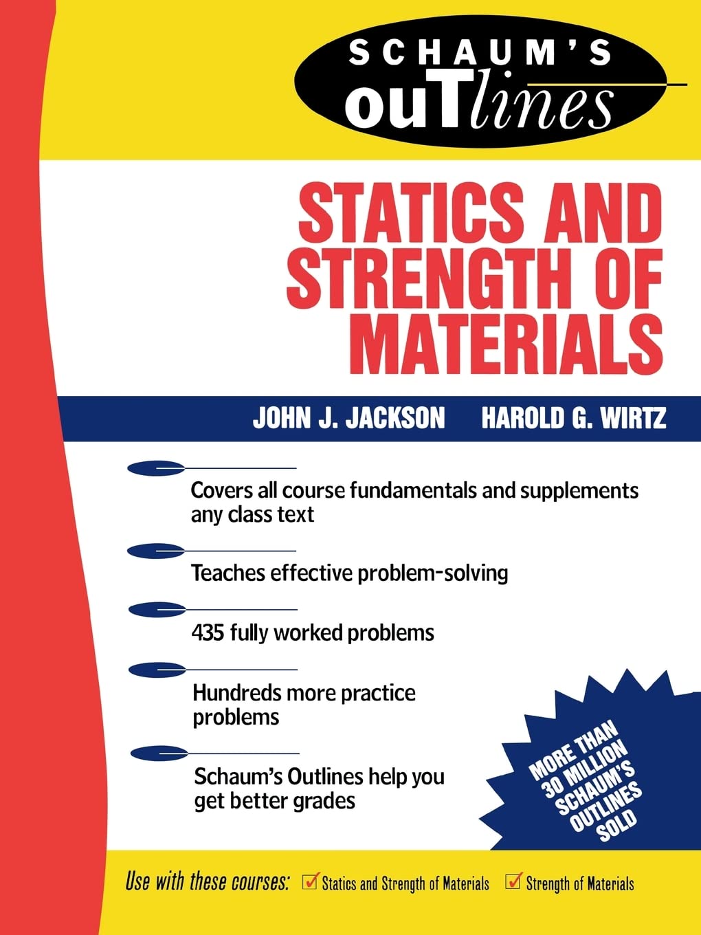 Schaum'S Outline Of Statics And Strength Of Materials (Schaum'S),New