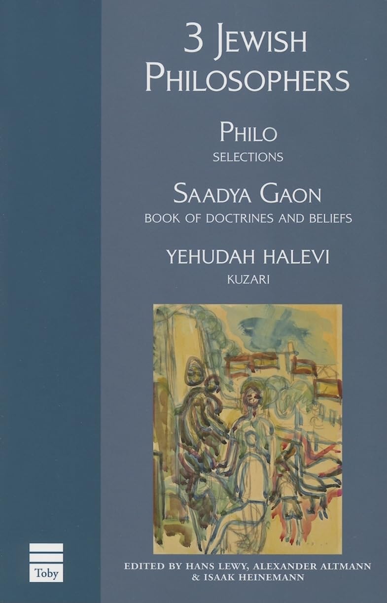 3 Jewish Philosophers,Used