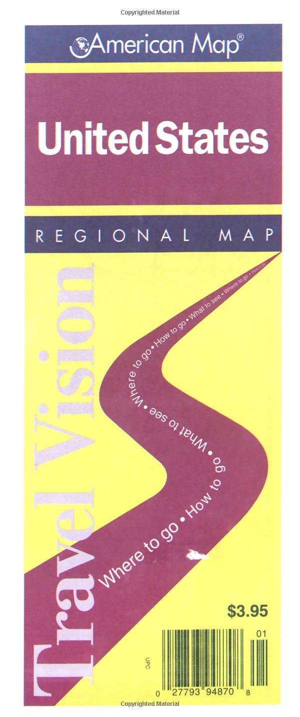 U.S. Regional Map, Travel Vision-new,New