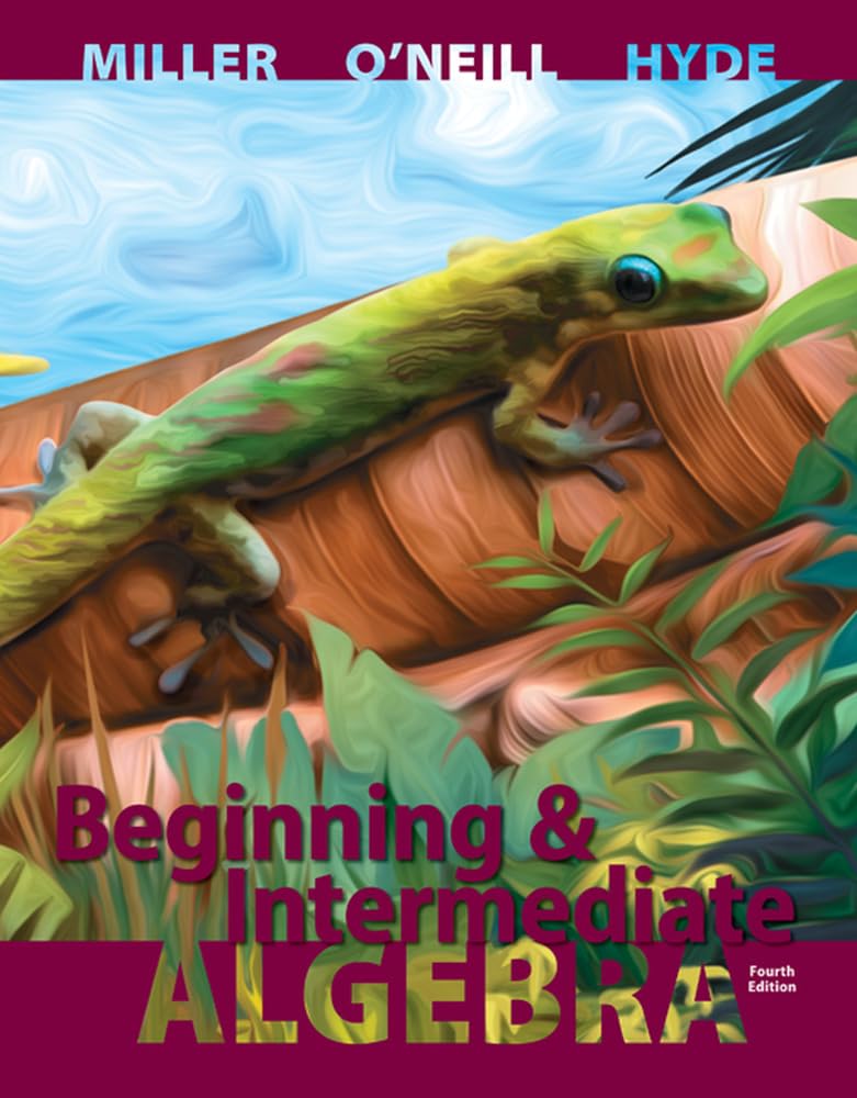 Beginning And Intermediate Algebra,New