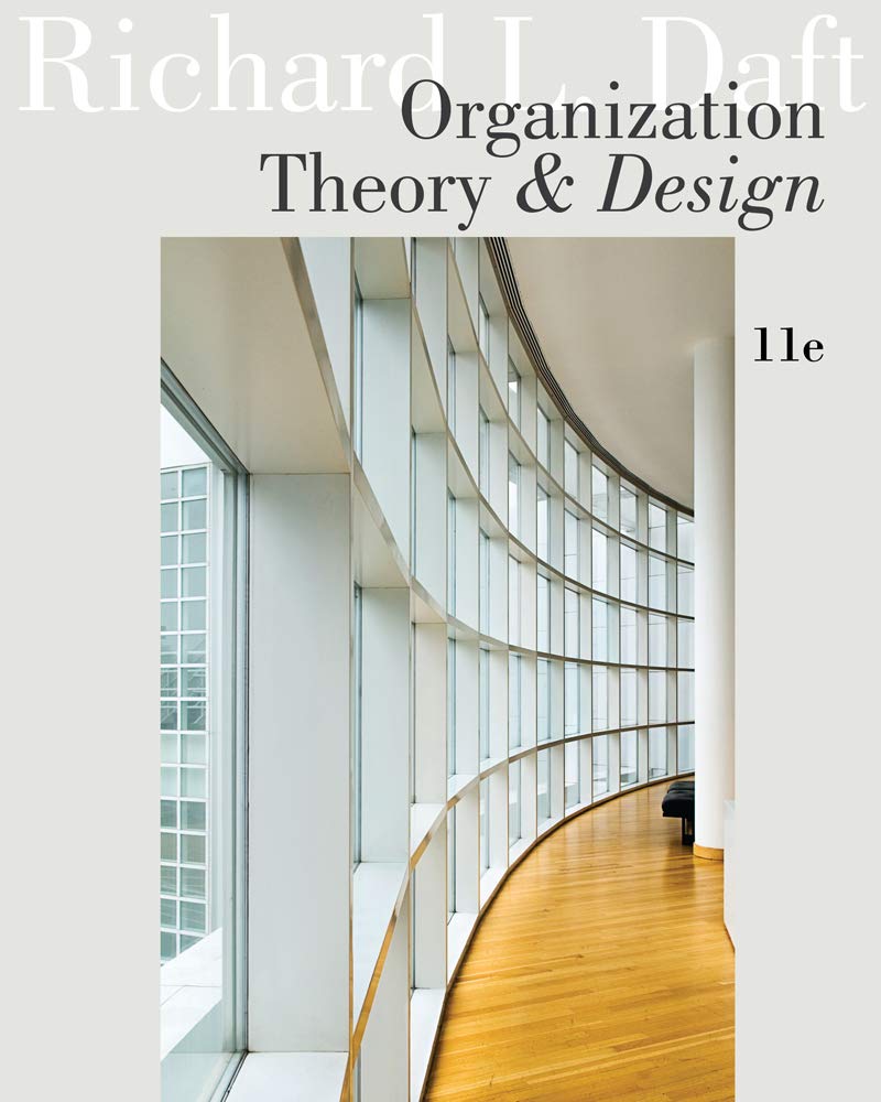Organization Theory And Design