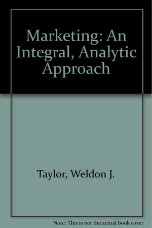 Marketing: An integrated analytical approach,Used