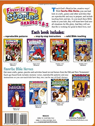 Favorite Bible Stories  Grades 12,Used