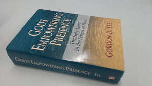 God'S Empowering Presence: The Holy Spirit In The Letters Of Paul,New