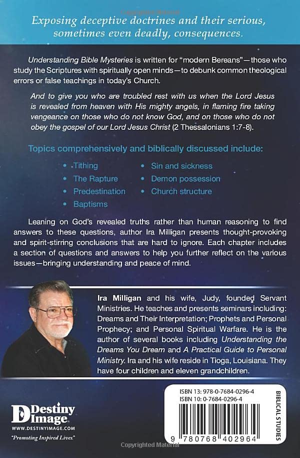 Understanding Bible Mysteries: Examining 13 Christian Myths and Half Truth,Used