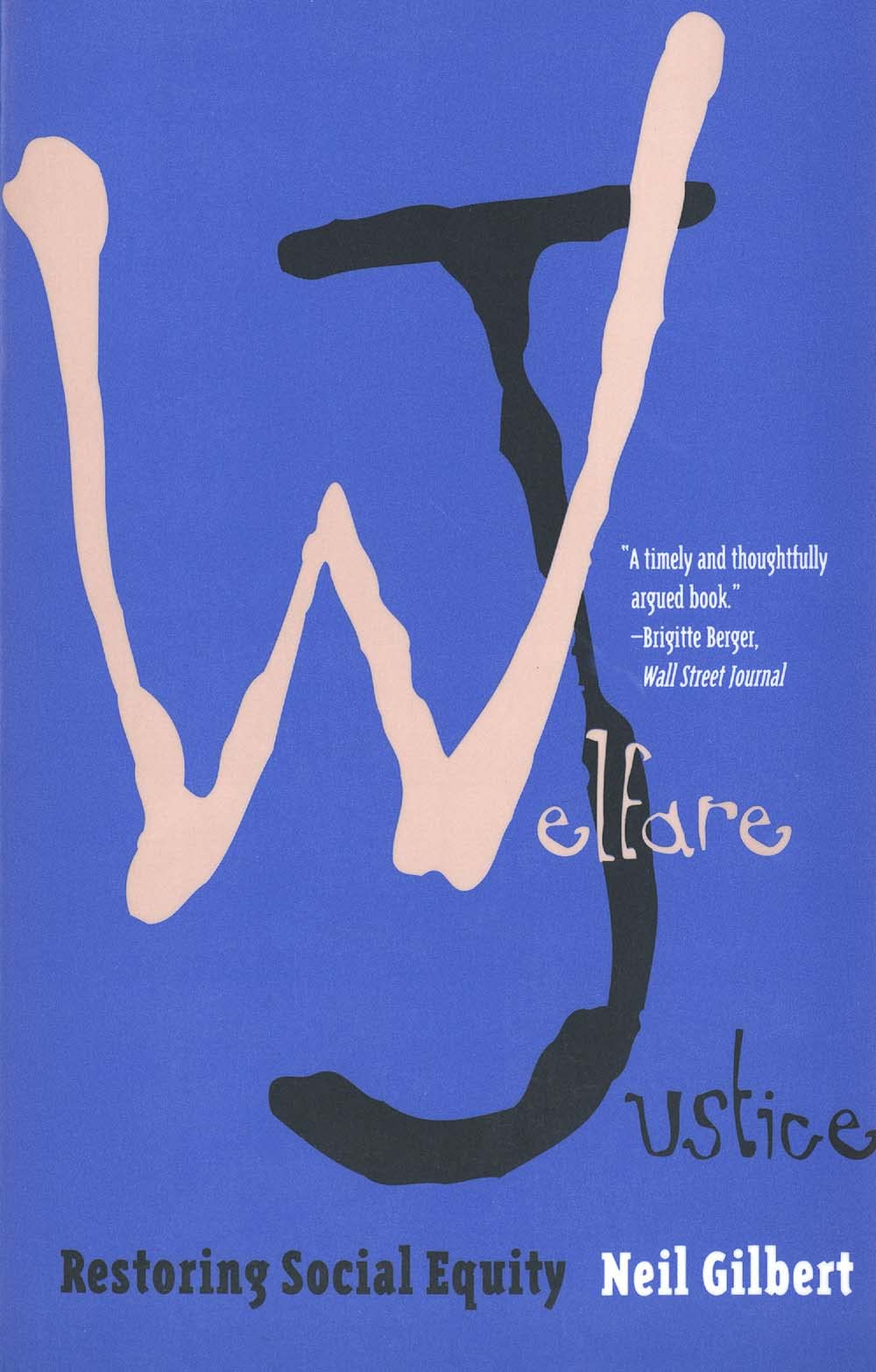 Welfare Justice: Restoring Social Equity,Used