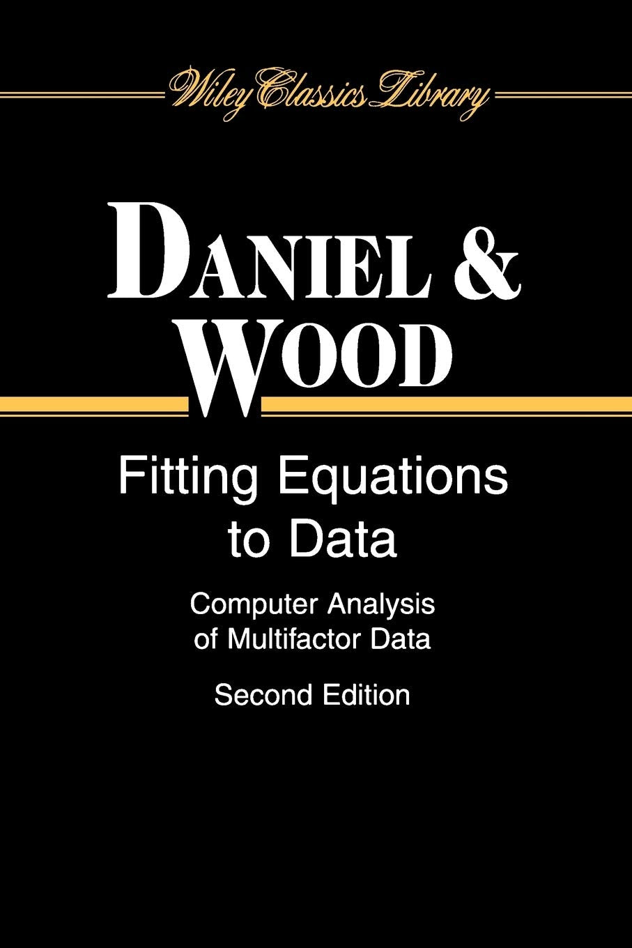 Fitting Equations to Data: Computer Analysis of Multifactor Data,Used