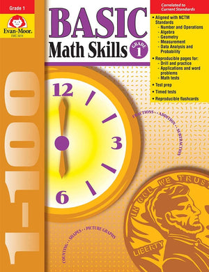 Basic Math Skills, Grade 1,New