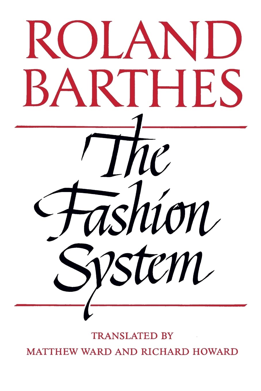 The Fashion System,Used