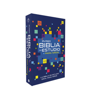 Rvr60 Biblia De Estudio Para Nios, Softcover: La Biblia Para Nios Ms Completa (Spanish Edition)