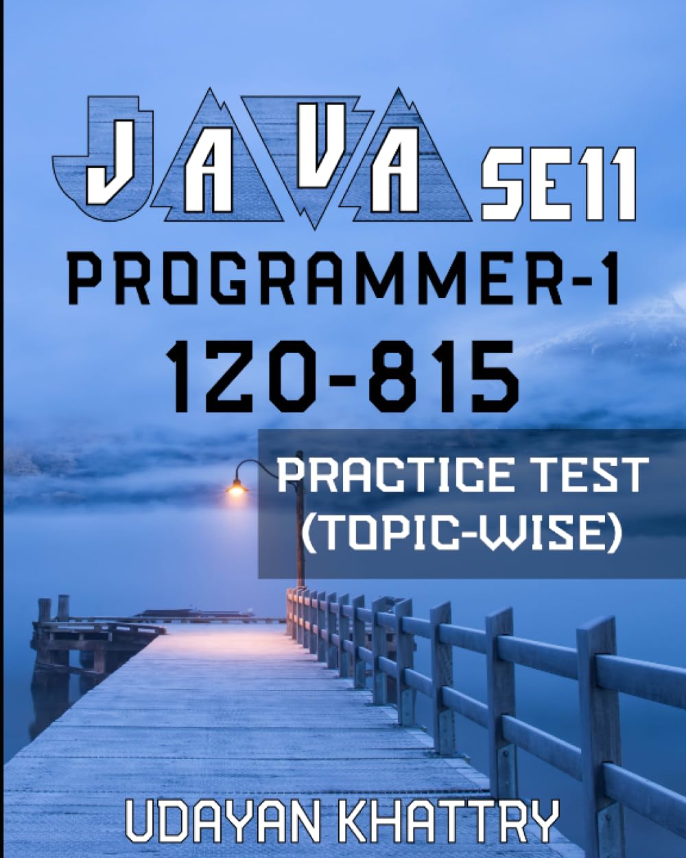 JAVA SE 11 PROGRAMMER1 1Z0815 PRACTICE TEST (TOPICWISE): Hundreds of Questions to assess your 1Z0815 exam preparation arran,Used