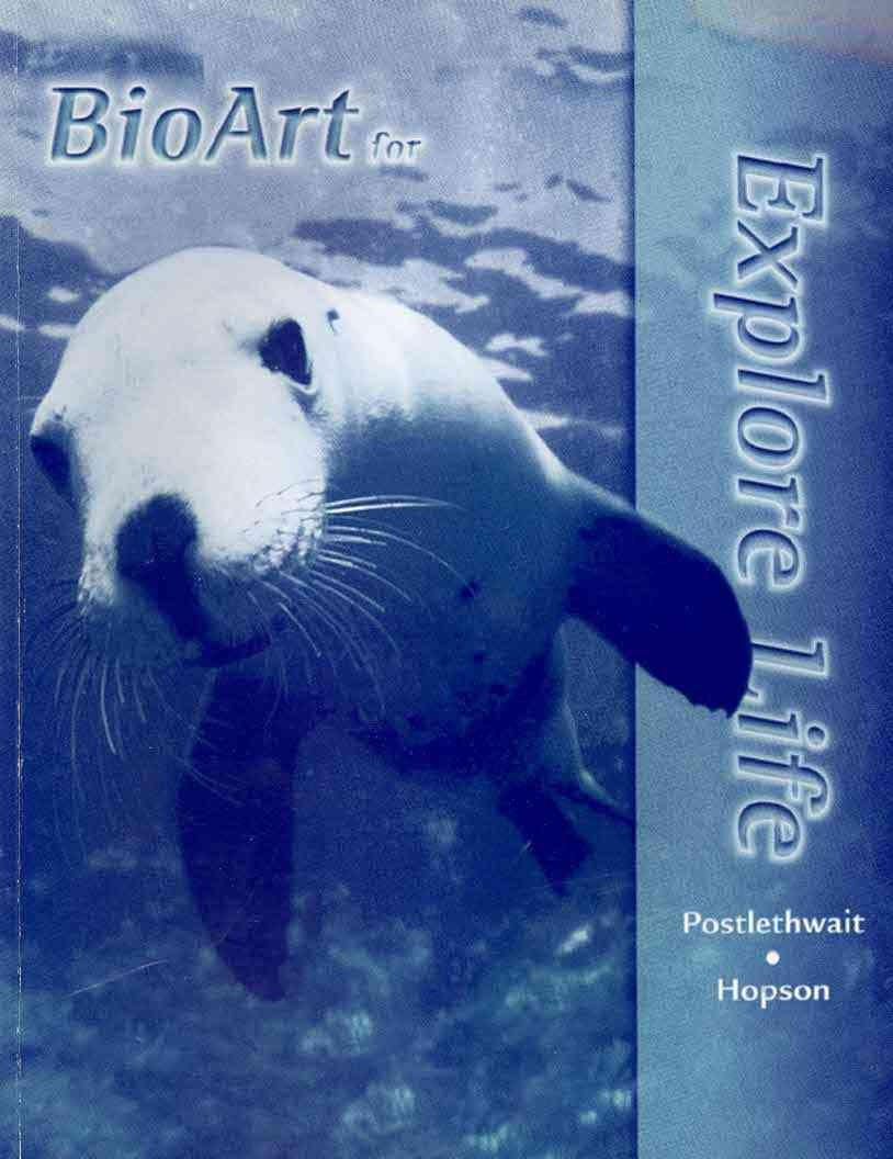 BioArt for Postlethwait/Hopsons Explore Life (with CDROM and InfoTrac),Used