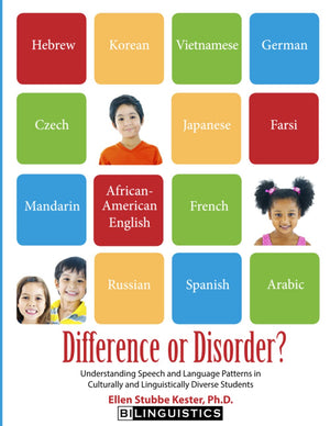 Difference Or Disorder: Understanding Speech And Language Patterns In Culturally And Linguistically Diverse Students,Used