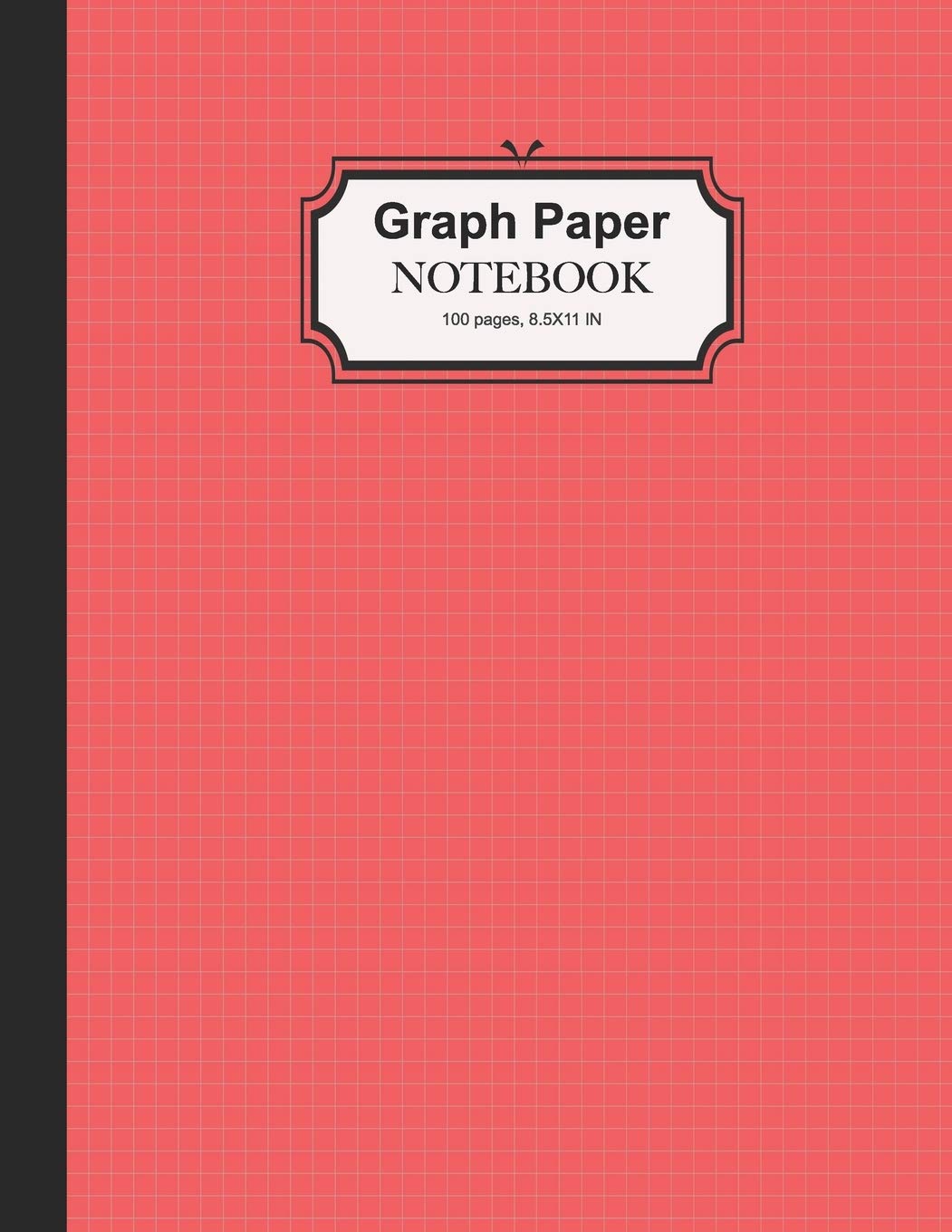 Graph Paper Notebook: Quad Rule 5x5 per Inch Composition Page Bound Comp Book, Grid Paper for Math, Science and Chemistry Studen,Used