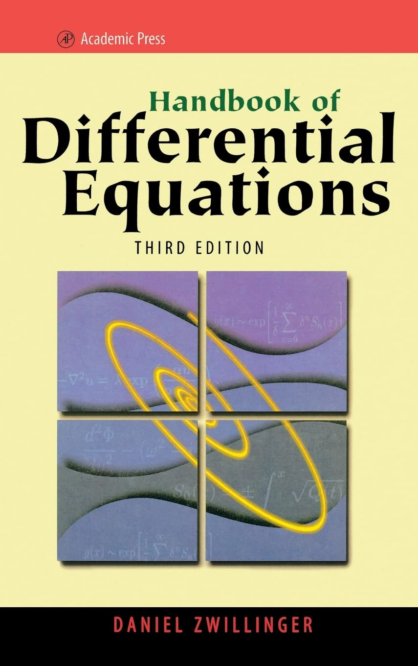 Handbook of Differential Equations,Used