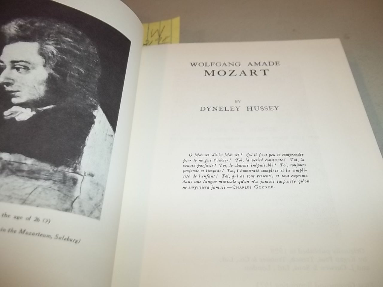 Wolfgang Amade Mozart,Used