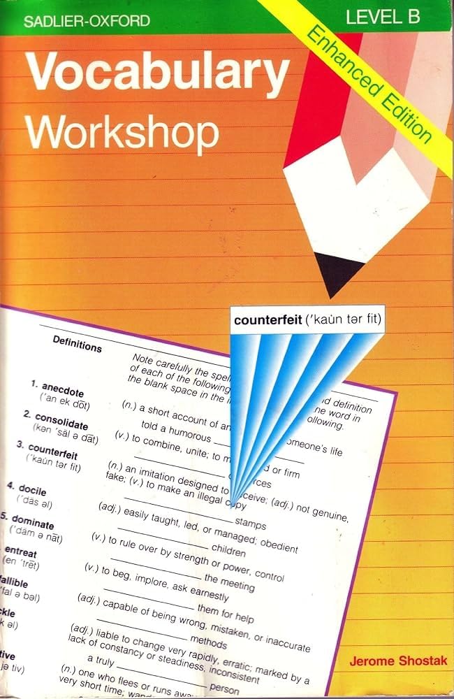 Vocabulary Workshop, Level F, Enhanced Edition,New