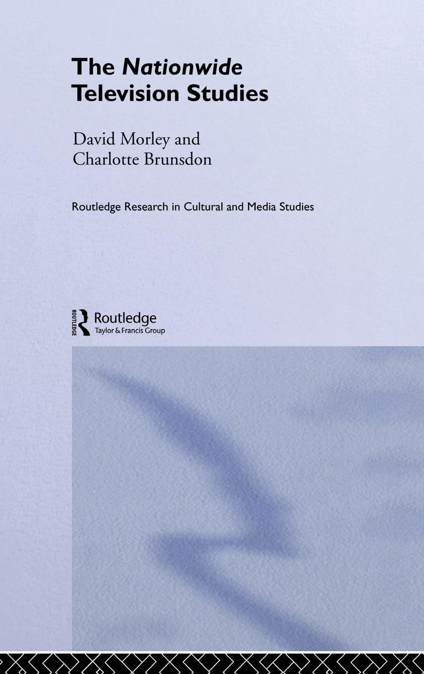 The Nationwide Television Studies (Routledge Research in Cultural and Media Studies),Used