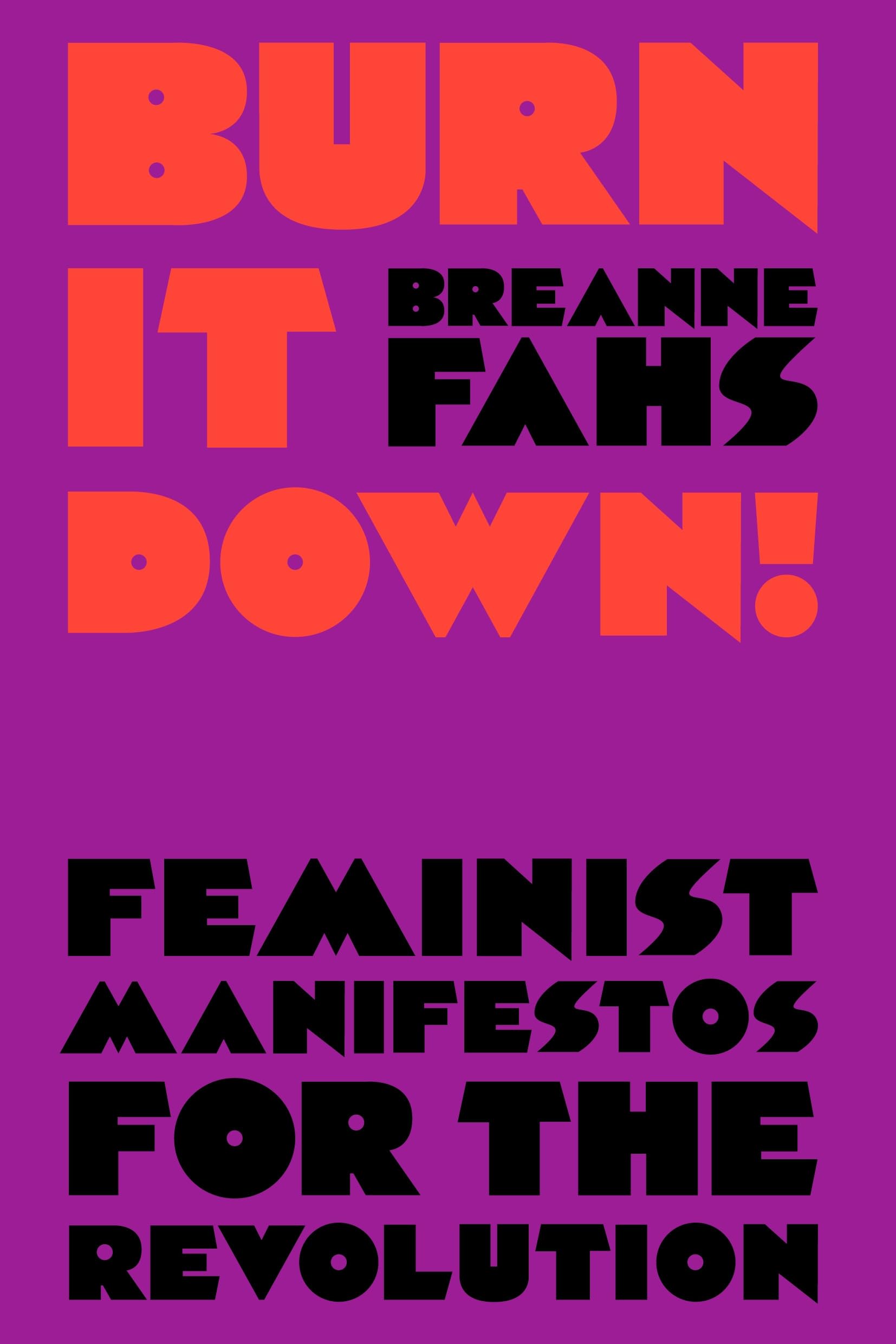 Burn It Down!: Feminist Manifestos For The Revolution,New