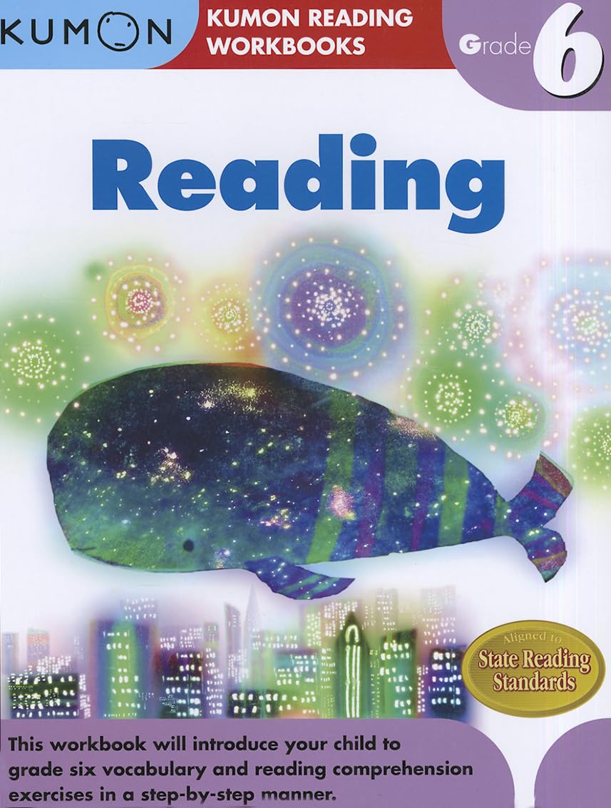 Kumon Grade 6 Reading (Kumon Reading Workbooks),Used