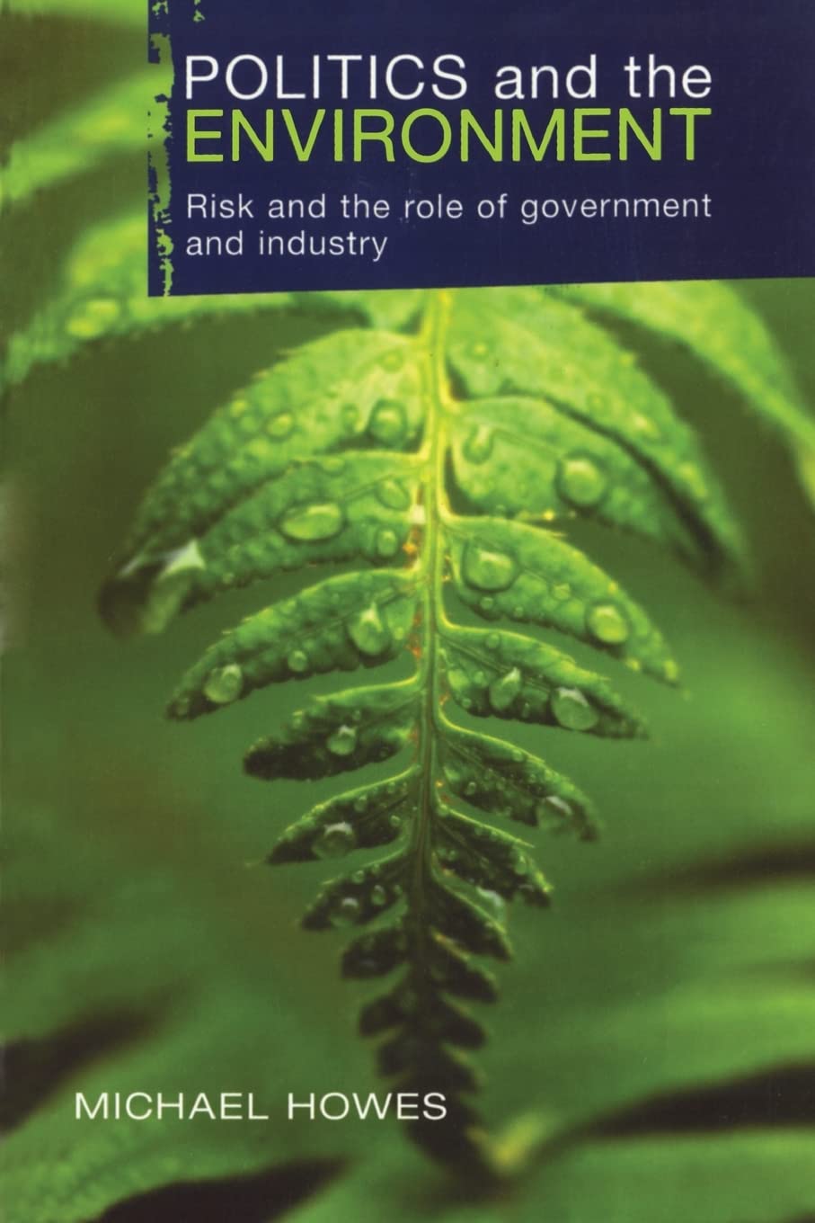 Politics and the Environment: Risk and the Role of Government and Industry,Used