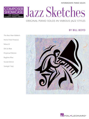 Jazz Sketches: Intermediate Piano Solos  Original Piano Solos in Various Jazz Styles,Used