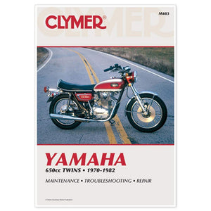 Clymer Yamaha 650cc Twins 19701982: Maintenance, Troubleshooting, Repair,New