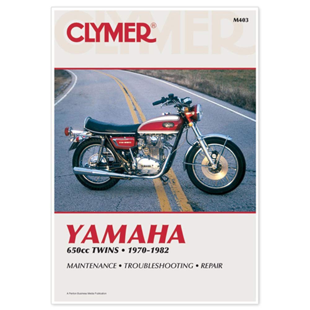 Clymer Yamaha 650Cc Twins 19701982: Maintenance, Troubleshooting, Repair